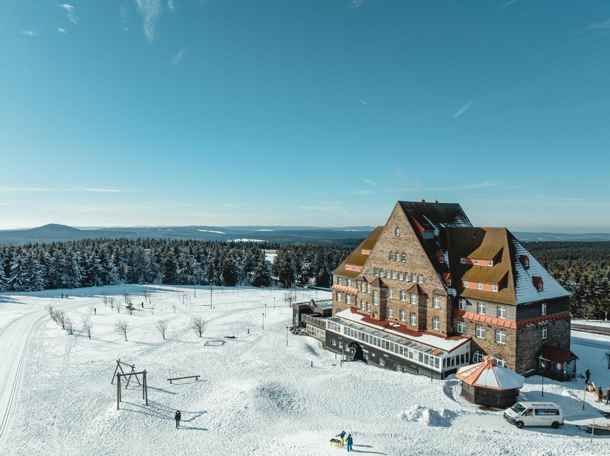 Naturhotel Sachsenbaude Oberwiesenthal Bagian luar foto